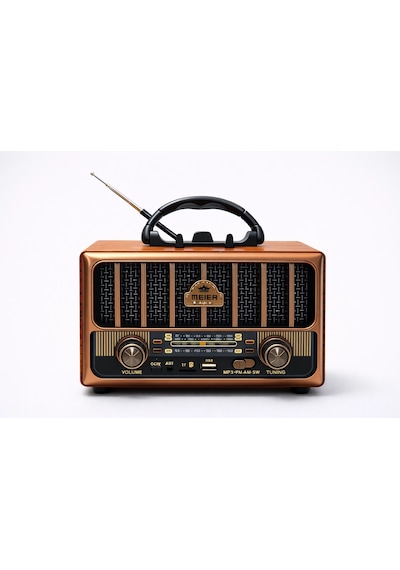 Nostaljik Retro Tasarımlı Bluetooth Radyo Hoparlör