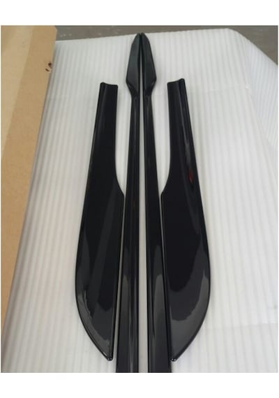 Honda Civic Fe1 Uyumlu 2022+ Piano Black Kapı Alt Çıtası