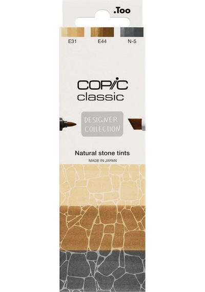 Classıc Desıgner Collectıon Set 3 Lu Natural Stone Tınts