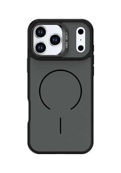 Joko Apple iPhone Uyumlu  17 Pro Max Uyumlu Flexa Magsafe Kapak - Siyah