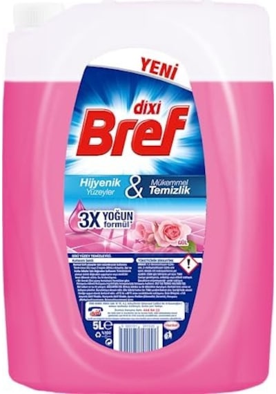 Yaban Gülü Kokulu 5000 Ml Yüzey Temizleyici 1 X 5000 Ml 1000'li Set