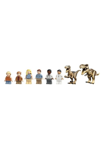 LEGO 76961 Jurassic World Ziyaretçi Merkezi: T. Rex Ve Raptor Saldırısı 693 Parça