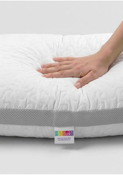 Klimalı Silikon Yastık - Daycool Serisi - 800 Gram Beyaz