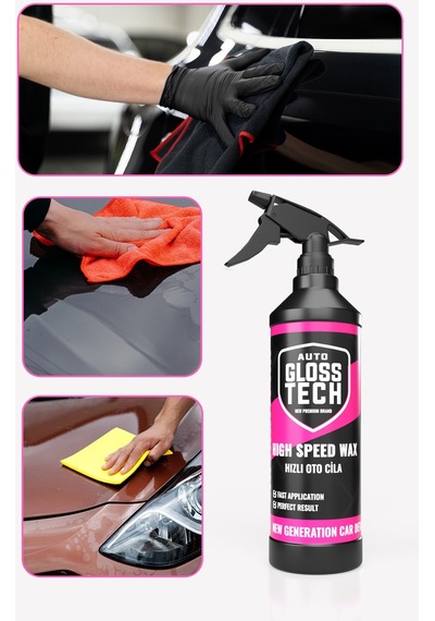Auto Glosstech Hızlı Oto Cila High Speed Wax 500ml