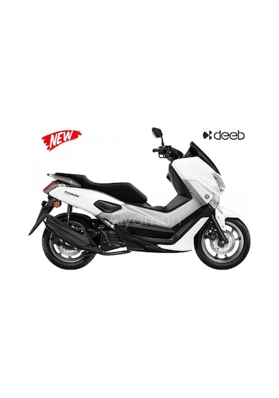 Deeb Yamaha N-Max 125/155 Kamuflaj Sele Kılıfı Örtüsü Düz Siyah