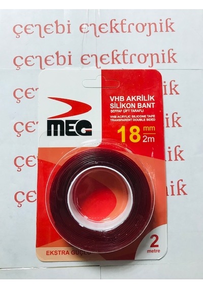 Kpax K-pax Çift Taraflı Band 2 Metre Yapışkan Çift Taraflı Band