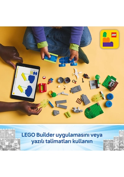 LEGO® Marvel Spidey ve İnanılmaz Arkadaşları Spidey Ekibi 11199 - 4 Yaş ve Üzeri Çocuklar için Yaratıcı Oyuncak Yapım Seti (136 Parça)