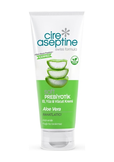 Soft Prebiyotik Aloe El, Yüz Ve Vücut Kremi 75 Ml