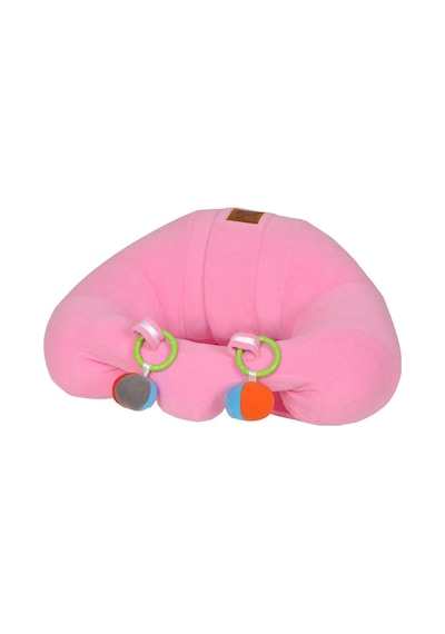Pembe Çıngıraklı Oturma Destek Minderi