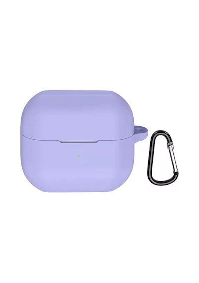 Adige Samsung Galaxy Buds3 Fe Uyumlu Kulaklık Kılıfı Silikon Lila Lila