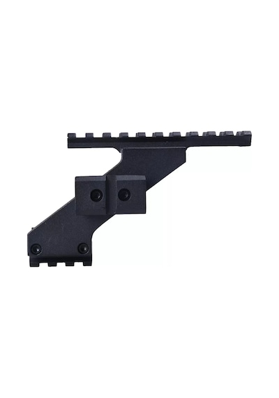 Kapsamı Ray Montajı 22mm Picatinny Üst Alt Ray Siyah