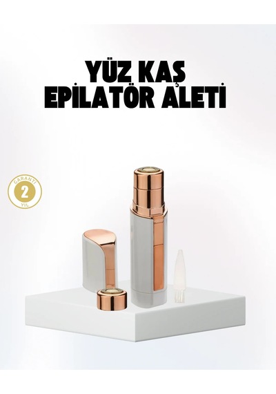 Hassas Ciltler İçin Yüz Epilatörü Kaş Ve Bıyık 12758103