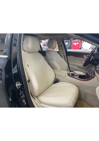 Mercedes Benz E180 Araca Özel Deri Oto Koltuk Kılıfı (550544863)