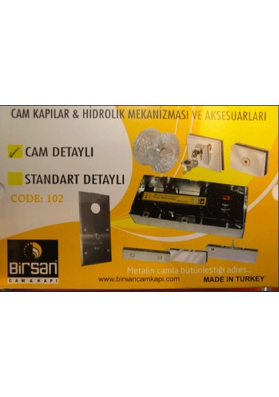 Birsan Hidrolik Motor Cam Detaylı Yer Hidroliği Brs 102-cam