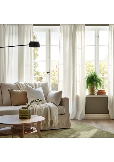 Ikea Gınstmott Fon Perde 145x300 Cm Beyaz