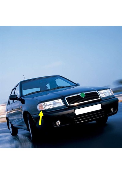 Skoda Felicia 95-01 Ön Sağ Sinyal Lambası Duylu Beyaz 6u0953042a