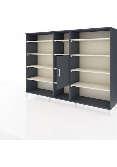 Hyperion Dolap 12 Raflı Tek Kapaklı 220x44x163 Antrasit-antrasit Antrasit-antrasit/aytaşı Hyperion Dolap 12 Raflı Tek Kapaklı 220x44x163 Antrasit-antrasit Antrasit-antrasit/aytaşı
