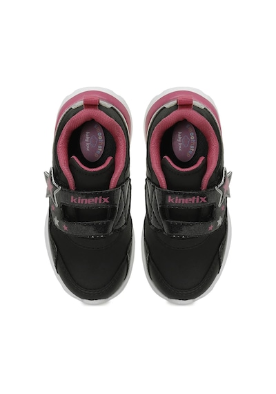 Kinetix 102014841 Rolla Pu Siyah-fuşya-gümüş Kız Çocuk Spor Ayakk Siyah