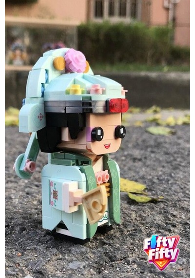Loz Micro Anime Serisi 1544 Modeli 291 Parça Dekoratif Oyuncak Yapım Seti Yapı Blok