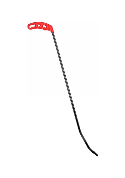 65 Cm 10 Mm Çap Özel Yapım Yassı Uçlu Oval Boyasız Göçük Düzeltme Çubuğu, Pdr Çubuk - S12-01
