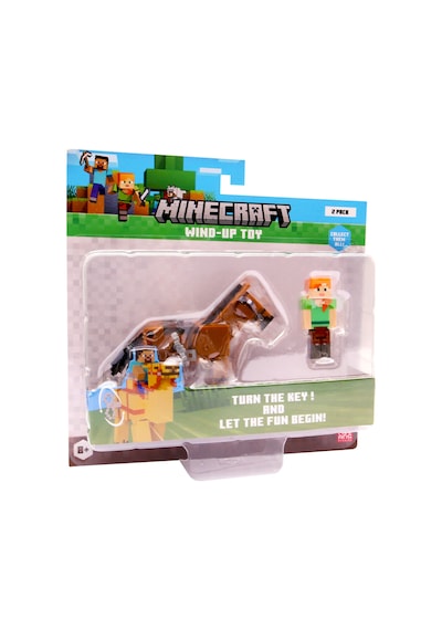 Minecraft 3d Kurma Mekanizmalı Figürler 2'li Paket Model 2