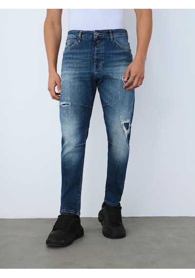 LOFT Loose Tapered Loose Fit Erkek Pantolon Lf2038306 Q1.v1 Denim