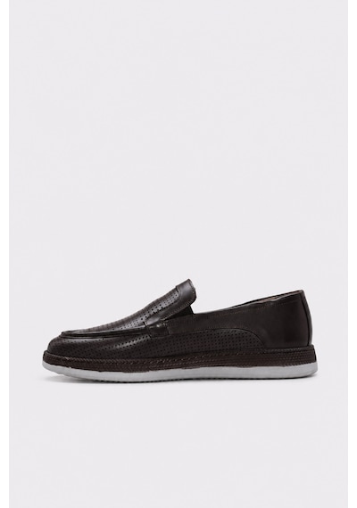Fast Step Hakiki Deri Erkek Casual Ayakkabı 628ma026-2 Kahve