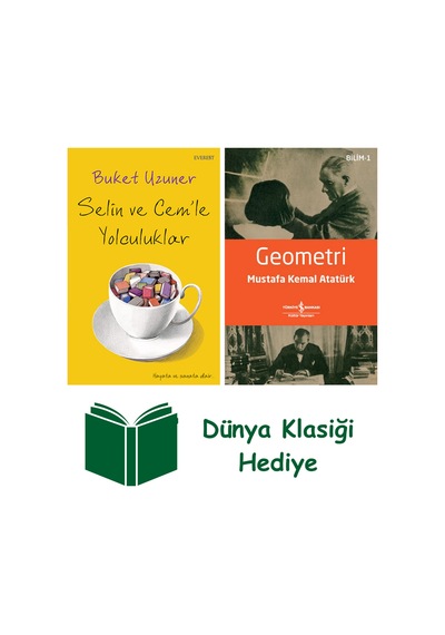 Selin Ve Cem'le Yolculuklar + Geometri + Dünya Klasiği Hediye