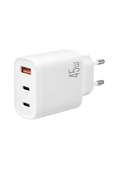 L117 Eu 45w 3a 1 X Usb-a - 2 X Usb-c 3 Çıkışlı Hızlı Şarj Adaptörü