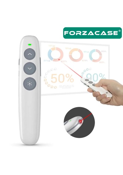 Forzacase FC904 2.4 Ghz 100 M Çekim Mesafeli  Kablosuz Sunum Kumandası