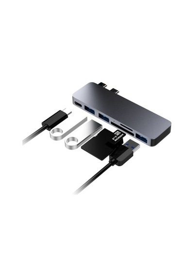 Qgeem Qg-uh06 Usb Hub Siyah