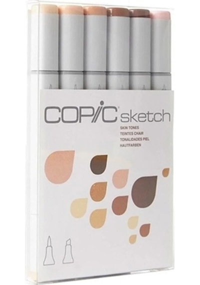 Sketch Skin Tonları 6'lı