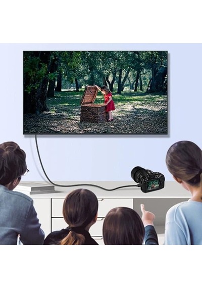 Micro Hdmı To Hdmı Kablo 1.5 Metre Altın Uçlu Yüksek Hızlı 1080p 4k Destekli Görüntü Ve Ses Aktarım Kablosu Kam Diğer