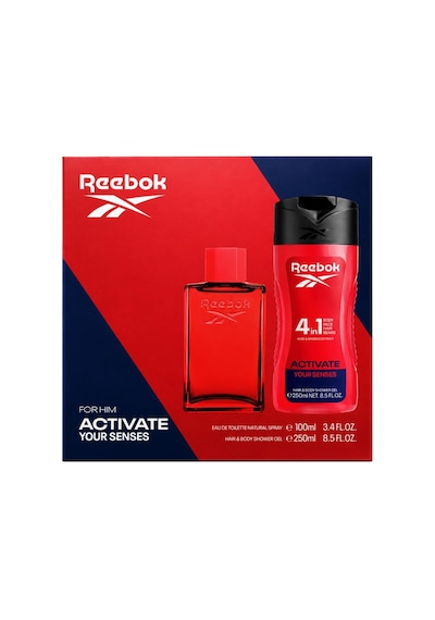 Reebok Actıvate Edt 100 Ml + Shower Gel 250 Ml Erkek Parfüm Seti Ferah