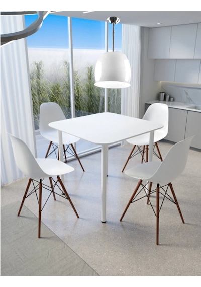 Riolight Modern1 Oda1,mutfak1,cafeler İçin 1xe27 Duylu Beyaz Parl Beyaz