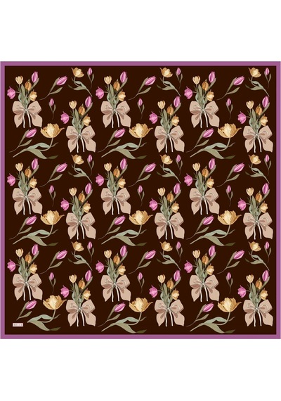 Belli % 100 Twill İpek Eşarp 4037dm 36