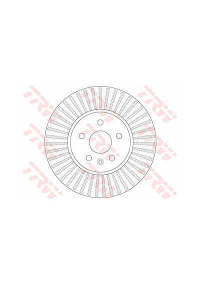 TRW DF6629 Fren Diski Ön Mokka 12- / Trax 13- Havalı 300Mm