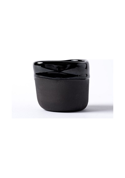 Must Siyah/mavi Stoneware Hareli El Yapımı Mug & Türk Kahvesi Karışık 2li Set 8636 Siyah Mavi