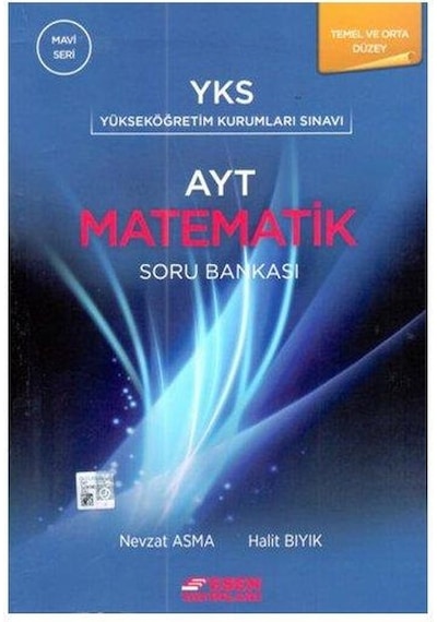 Ayt Matematik Soru Bankası Temel ve Orta Düzey Mavi Seri - E