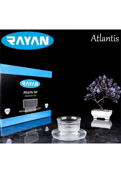 Rayan Atlantis 6'lı Çerez Seti Çok Renkli