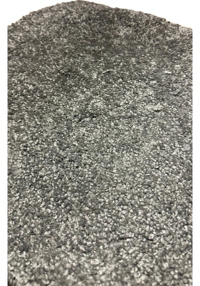 Buddy Lüks Shaggy Banyo Paspası - Füme Gri, Yumuşak Tüylü, Kaymaz Tabanlı - 60x100 Cm