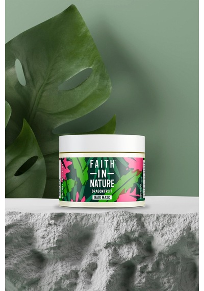 Faith in Nature %99 Doğal Canlandırıcı Ejder Meyvesi Tüm Saç Tipleri İçin Saç Bakım Maskesi 300 ML