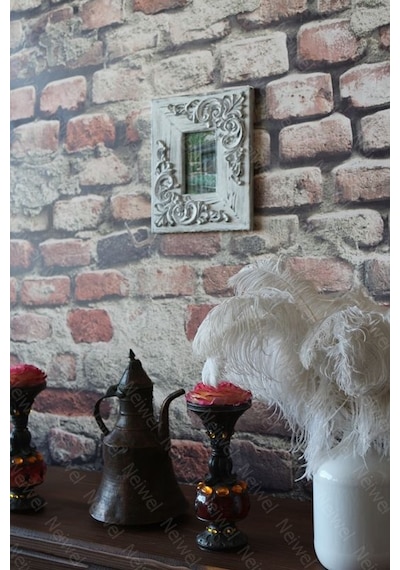 Neiwel Vintage Etna C Resim Ve Ayna Çerçevesi Beyaz