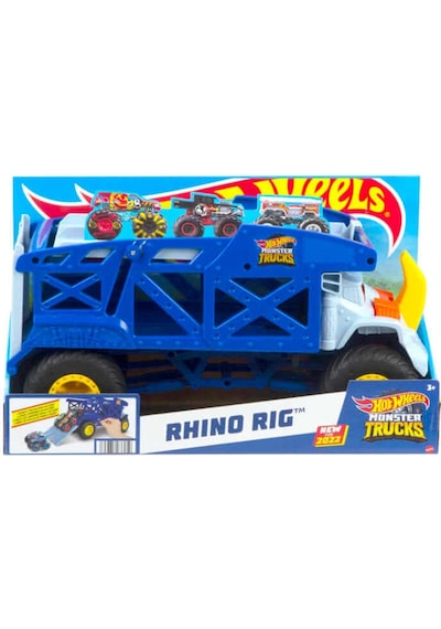 Hot Wheels Monster Trucks Rhino Taşıyıcı Kamyon - Hfb13
