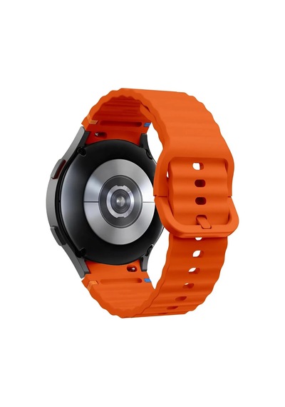 Huawei İle Uyumlu Watch 3 Gt Gt2 Gt2e Gt3 Gt4 Gt 5 Pro Se Elite 46mm Uyumlu 22mm Spor Silikon Kordon Turuncu Çok Renkli
