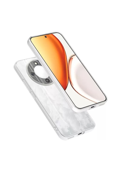 Honor Magic 8 Lite 5g Kılıf Darbe Emici Korumalı Pürüzsüz Esnek Şeffaf Silikon