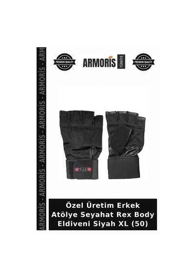 Özel Üretim Erkek Atölye Seyahat Rex Body Eldiveni Siyah Xl 50 Dİğer