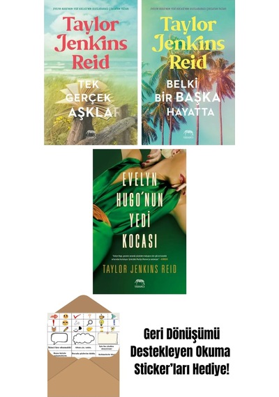 Tek Gerçek Aşklar + Belki Bir Başka Hayatta + Evelyn Hugo Nun Yedi Kocası