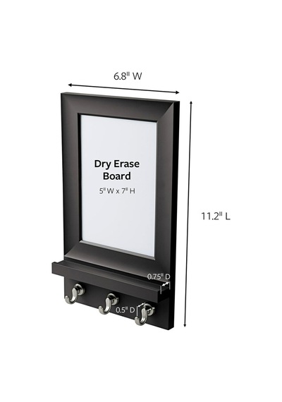Hom24debs-es Dry Erase Mesaj Merkezi, Arduvaz 1 Mesaj Merkezi, Anahtar Kancas, 8 Orta B Y Kl Kte Erit
