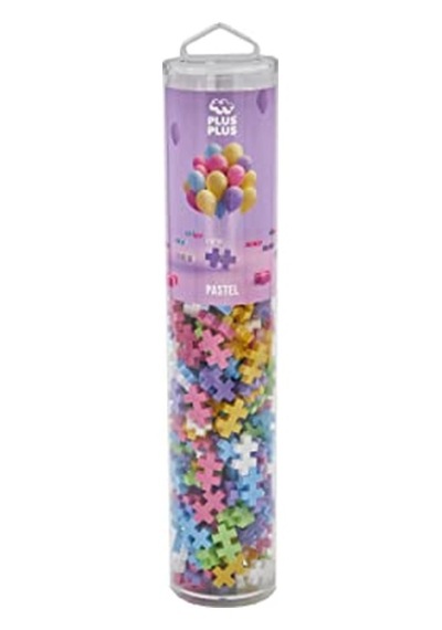Pastel Mix, 240 Parça, Tüp İnşa Ve Yapı Seti Oyuncağı